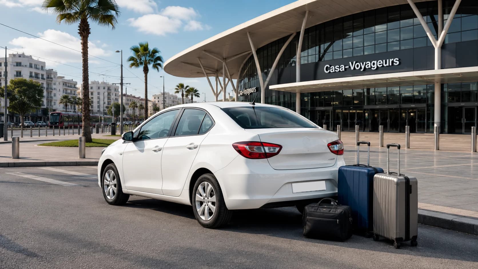 Arriving at Casa-Voyageurs Car Rental Pickup & Driving Guide