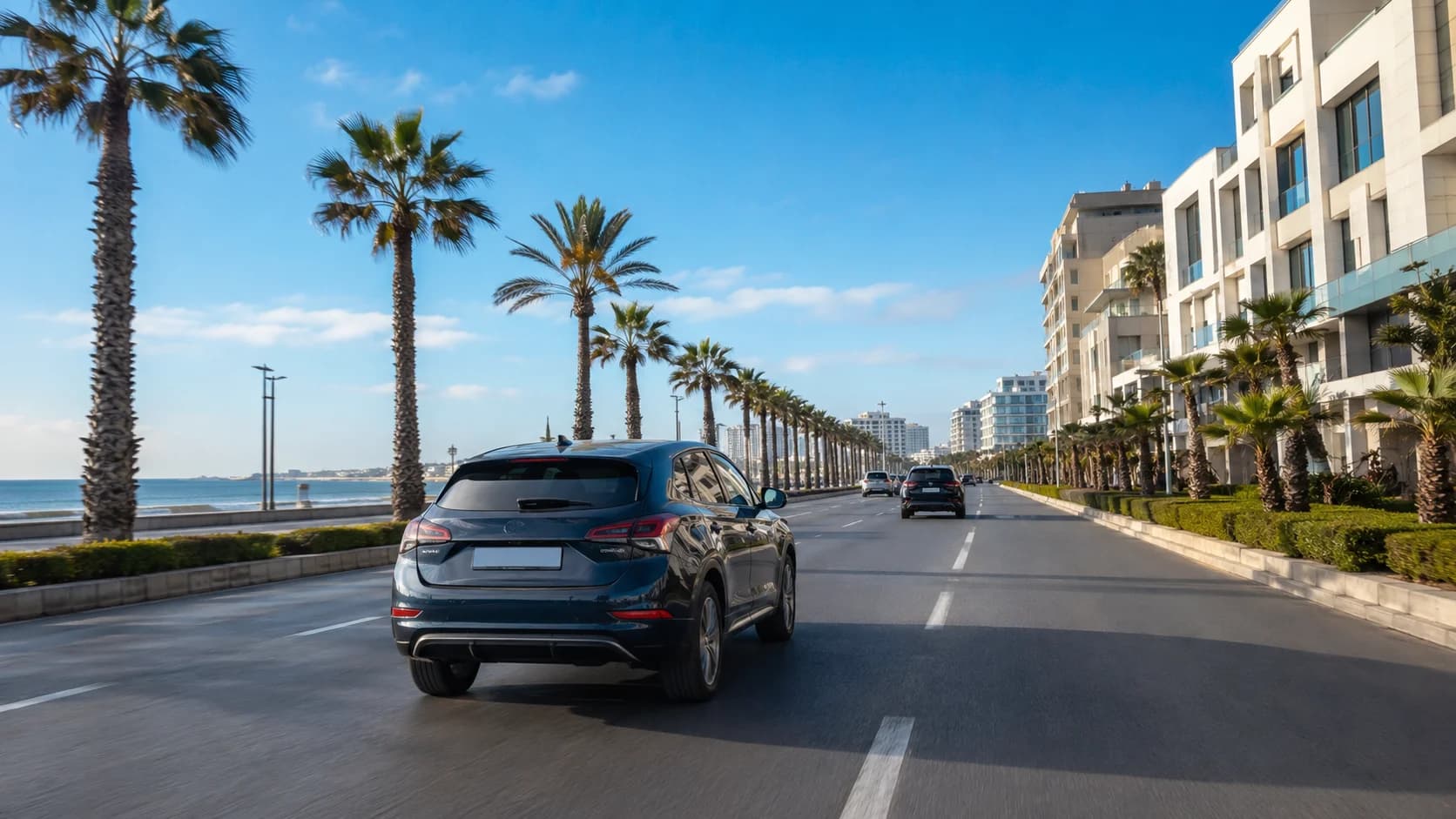 Driving From Casablanca With a Rental Car During Summer